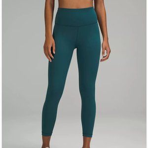 NWT Lululemon leggings wunder under green jasper s 6